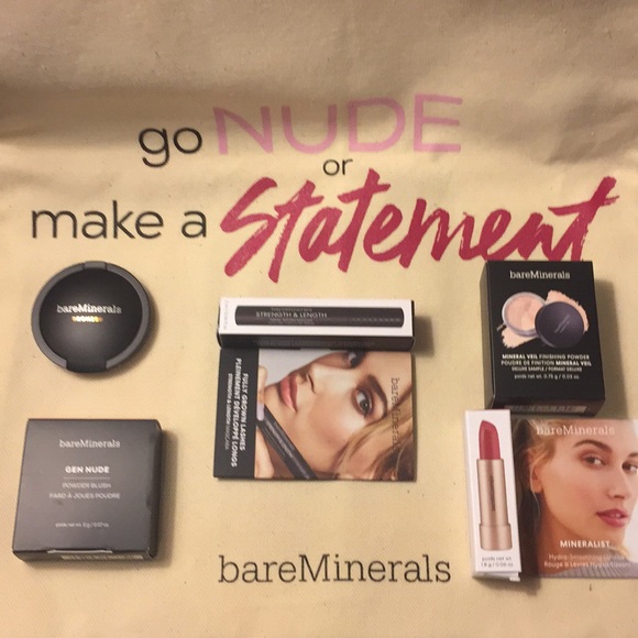 BAREMINERALS BEAUTIFULLY CLEAN 5 PIECE MAKE-UP - Picture 2 of 8